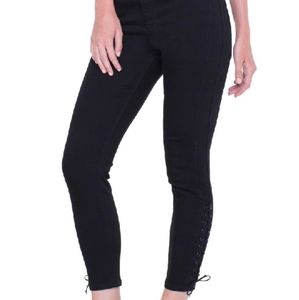 Liverpool Alyssa BlackWash Crop Jean